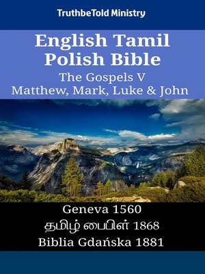 cover image of English Tamil Polish Bible--The Gospels V--Matthew, Mark, Luke & John